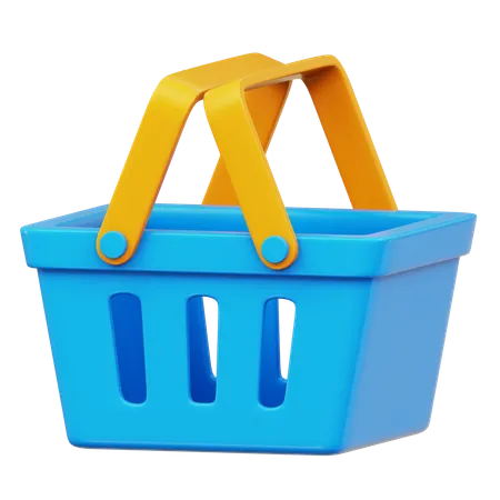 Shopping basket  3D Icon