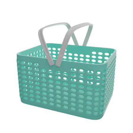 Shopping Basket  3D Icon