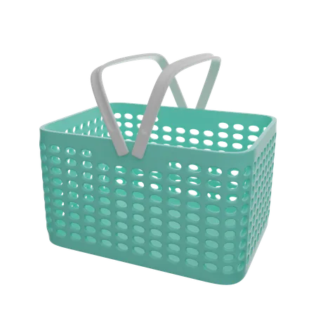 Shopping Basket  3D Icon