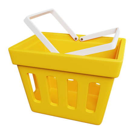 Shopping Basket  3D Icon