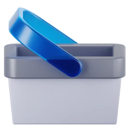 Shopping Basket  3D Icon