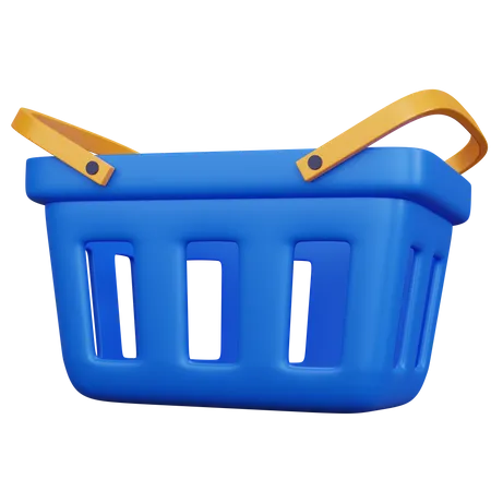 Shopping Basket  3D Icon