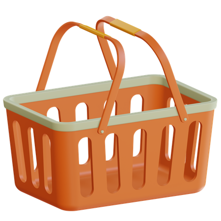 Shopping Basket  3D Icon