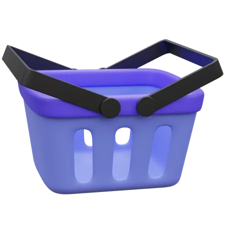 Shopping Basket  3D Icon