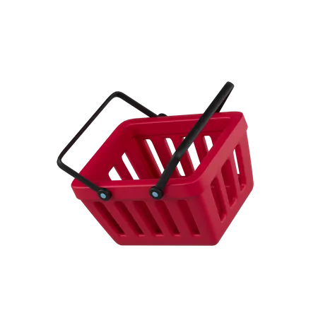 Shopping Basket  3D Icon