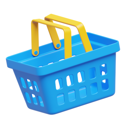 Shopping Basket  3D Icon