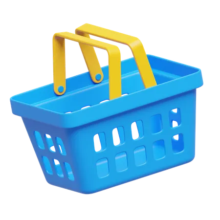 Shopping Basket  3D Icon