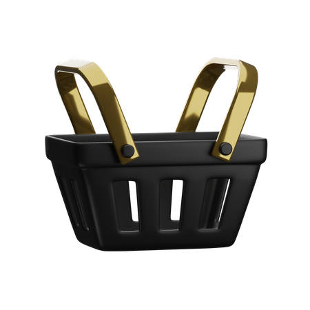 Shopping Basket  3D Icon
