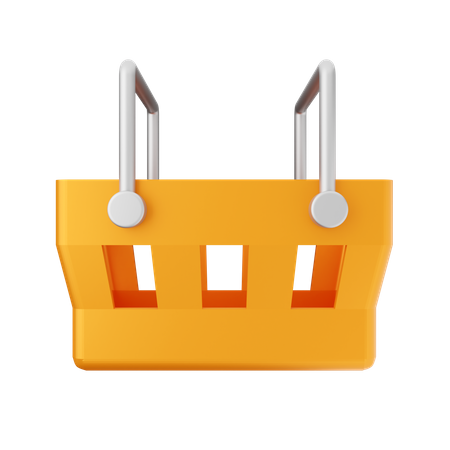 Shopping Basket  3D Icon