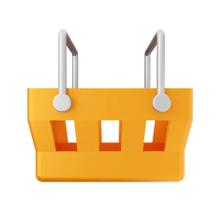 Shopping Basket  3D Icon