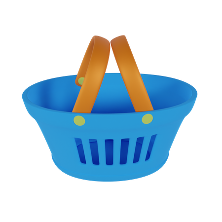 Shopping basket  3D Icon