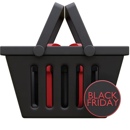 Shopping Basket  3D Icon