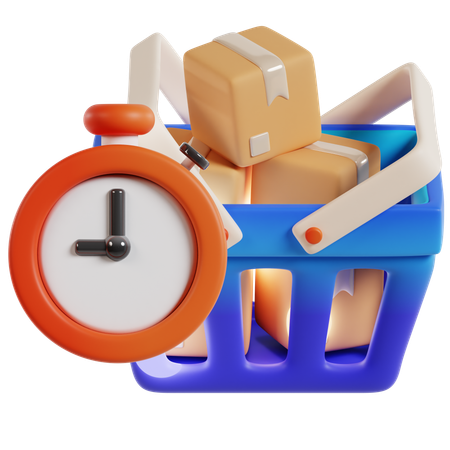 Shopping Baskets  3D Icon