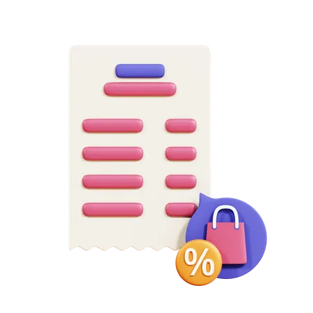 Shopping And Retail 3 D Icon 3D Icon