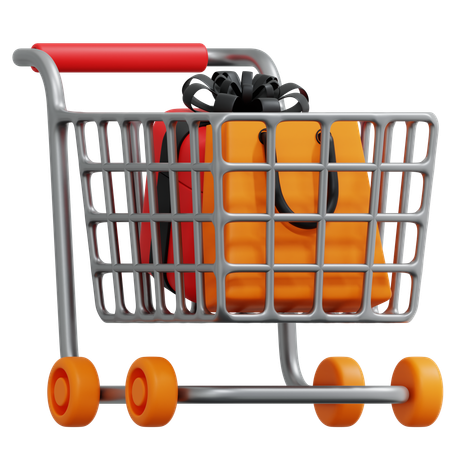 Shopping Cart  3D Icon