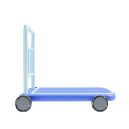 Shopping Cart For Shop 3 D Illustration 3D Icon