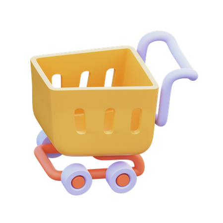 Shopping Cart  3D Icon