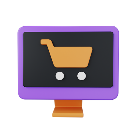 Shopping Cart  3D Icon