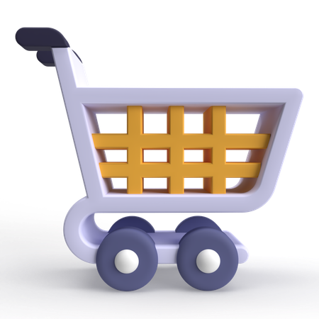 Shopping Cart  3D Icon