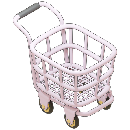Shopping Cart  3D Icon