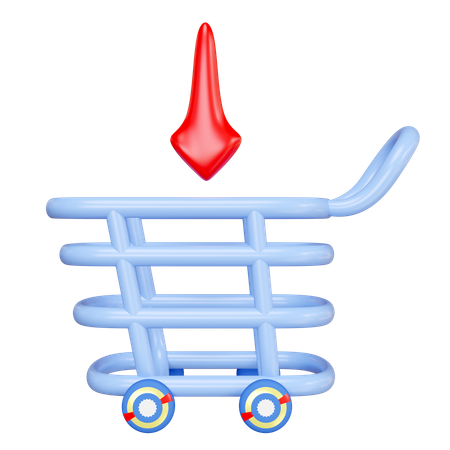 Shopping Cart  3D Icon