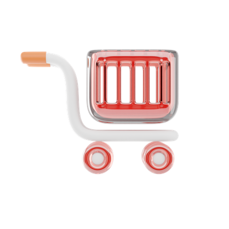 Shopping Cart  3D Icon