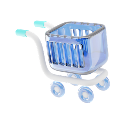 Shopping Cart  3D Icon