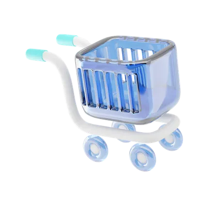 Shopping Cart  3D Icon
