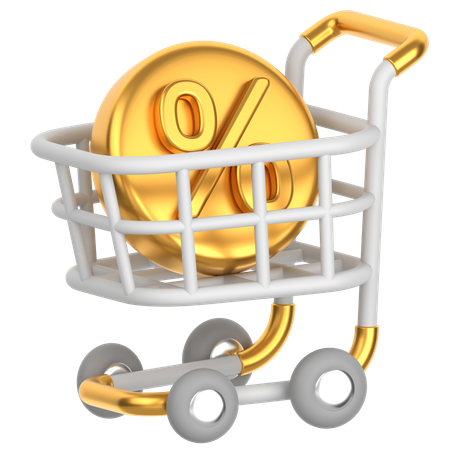 Shopping Cart  3D Icon