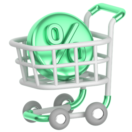 Shopping Cart  3D Icon