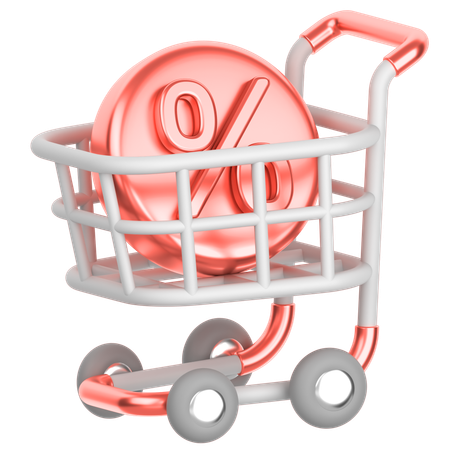 Shopping Cart  3D Icon