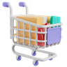 free 3d shopping-cart 