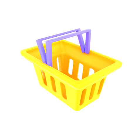 Shopping cart  3D Icon