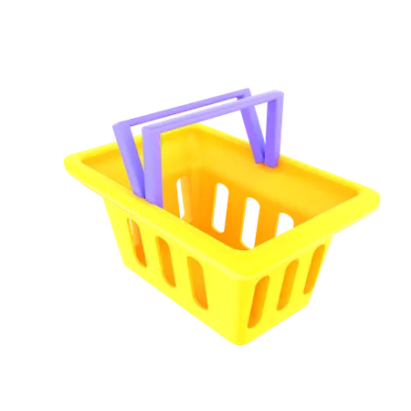 Shopping cart  3D Icon