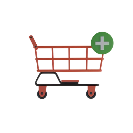 Shopping Cart  3D Icon