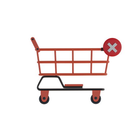 Shopping Cart  3D Icon