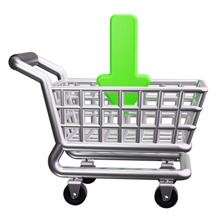 Shopping Cart  3D Icon