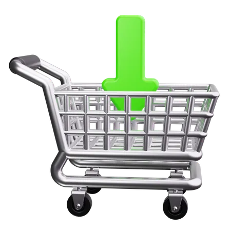 Shopping Cart  3D Icon