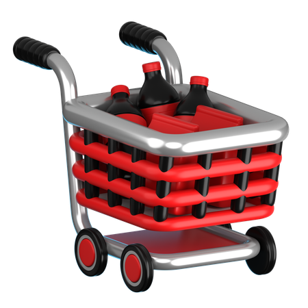 Shopping Cart  3D Icon