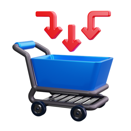 Shopping Cart  3D Icon