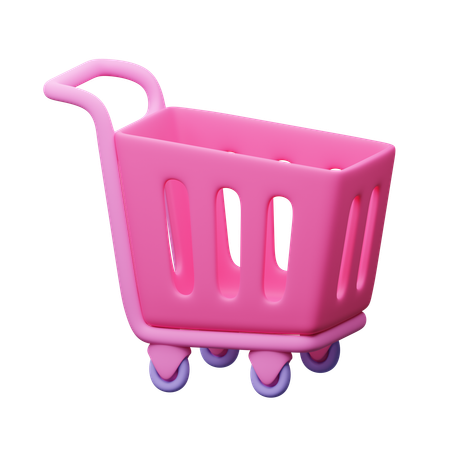 Shopping cart  3D Icon