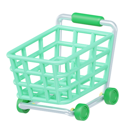 Shopping Cart  3D Icon