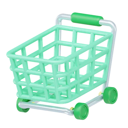 Shopping Cart  3D Icon