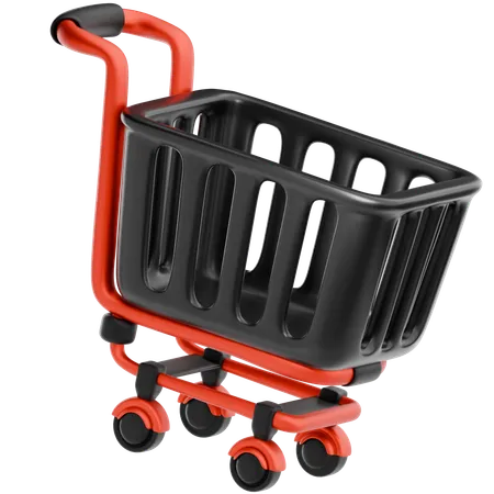 Shopping Cart  3D Icon