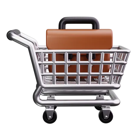 Shopping Cart  3D Icon