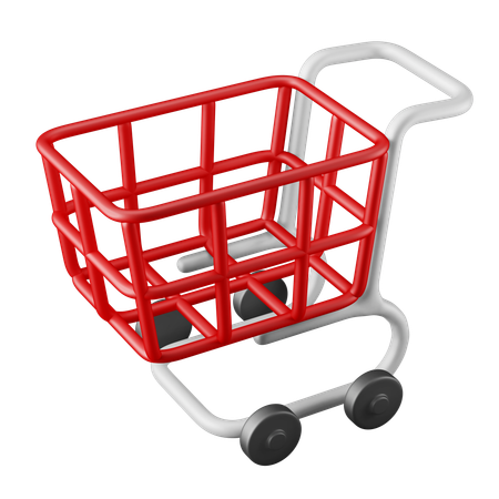 Shopping Cart  3D Icon