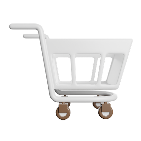 Shopping Cart  3D Icon