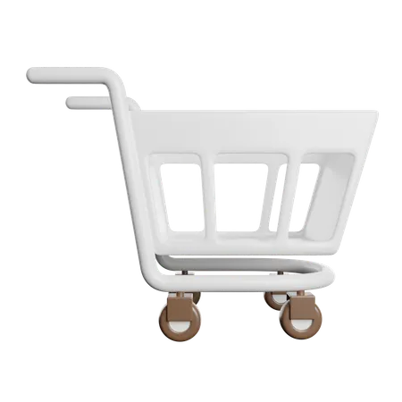 Shopping Cart  3D Icon