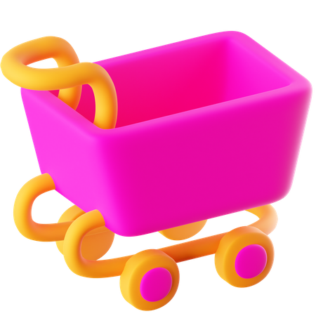 Shopping Cart  3D Icon