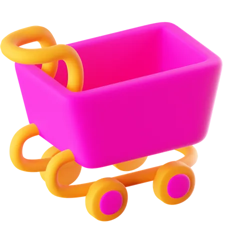 Shopping Cart  3D Icon